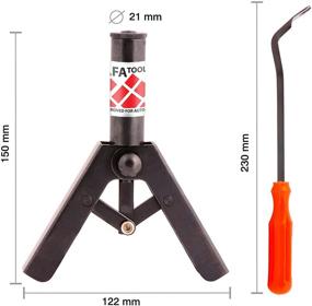 img 1 attached to 🔧 AFA Tooling Plastic Rivet Gun Kit: All Plastic Rivets + Bonus Fastener Remover