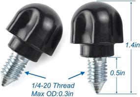 img 3 attached to 🔧 4162142 Mixer Thumb Screw for KitchenAid & Whirlpool Mixers - Replaces 9709194 WP9709194 240374 (Pack of 2)