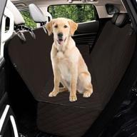 🐶 cicvsoc dog car seat covers - scratchproof nonslip hammock backseat protector for pets logo