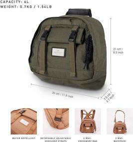 img 3 attached to Doughnut Unisex_Adult Craggy Mountain Daypack Backpacks