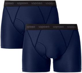 img 4 attached to LAPASA Underwear Breathable Outdoor Lightweight Men's Clothing in Active