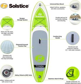 img 1 attached to Solstice Inflatable Stand-Up Paddle Board: Versatile, Durable, and Performance-Enhancing, Perfect for All Skill Levels!