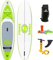 solstice inflatable stand-up paddle board: versatile, durable, and performance-enhancing, perfect for all skill levels! logo