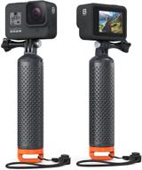 📷 ultimate floating grip camera handle for gopro & dji osmo action: sametop compatible with hero 10, 9, 8, 7, 6, 5, 4, session, 3+, 3, 2, 1, hero (2018), fusion, max logo