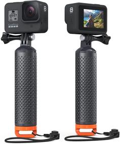 img 4 attached to 📷 Ultimate Floating Grip Camera Handle for GoPro & DJI Osmo Action: Sametop Compatible with Hero 10, 9, 8, 7, 6, 5, 4, Session, 3+, 3, 2, 1, Hero (2018), Fusion, Max