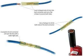 img 1 attached to 🔌 Waterproof Automotive Polyolefin Connector for Secure Crimping