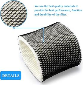 img 1 attached to ❄️ TOMOON “C” Humidifier Filter Wick Replacement for Holmes HWF65: Pack of 4