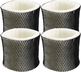 img 4 attached to ❄️ TOMOON “C” Humidifier Filter Wick Replacement for Holmes HWF65: Pack of 4