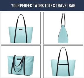 img 2 attached to 👜 Tote Bag for Women, Women's Laptop Bag for Work, Beach Handbag - Ideal Bags for Teachers