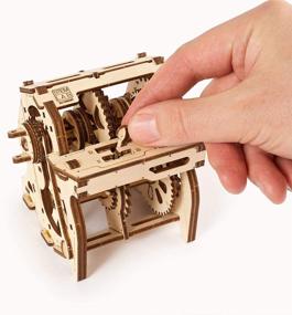 img 1 attached to 🔧 Unleash the Engineering Genius with UGEARS STEM Gearbox Model Kit