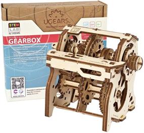 img 4 attached to 🔧 Unleash the Engineering Genius with UGEARS STEM Gearbox Model Kit
