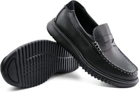 img 2 attached to 👞 Starmerx Loafers: Stylish & Comfortable Casual School Moccasin Boys' Shoes