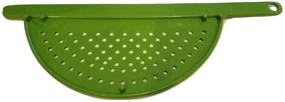 img 1 attached to 9-Inch Handheld Pot Drainer with Handle - Ideal for Noodles, Pasta, Fruits, Veggies, and More! (1 Pack)