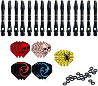 tobeit shafts flights accessories 15black logo