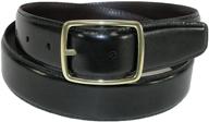 aquarius leather reversible center buckle logo