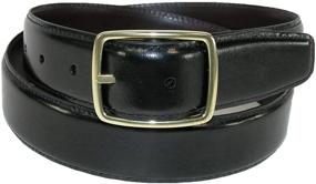 img 4 attached to Aquarius Leather Reversible Center Buckle