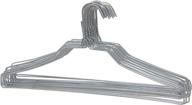 briausa heavy duty 100 pack coat hangers: sturdy 18 inch length, 11.5 gauge thickness, galvanized metal wire, standard clothes hangers - ultimate closet organization solution логотип