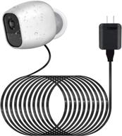 arlo power cable 30 ft/9m & charger cables - compatible with arlo pro/pro 2/arlo go - weatherproof outdoor/indoor arlo cords - no charging required logo