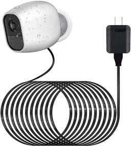 img 4 attached to Arlo Power Cable 30 Ft/9M & Charger Cables - Compatible with Arlo Pro/Pro 2/Arlo GO - Weatherproof Outdoor/Indoor Arlo Cords - No Charging Required