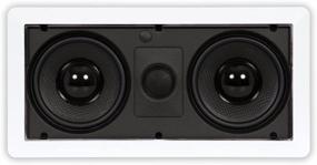 img 3 attached to 🎭 Theater Solutions LCR525: Compact White In-Wall Speaker for Home Theater Center Channel