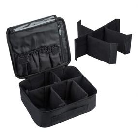 img 3 attached to Professional Cosmetic Organizer by Travel SourceTon