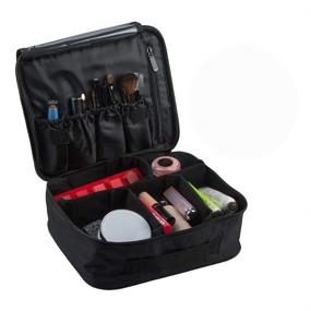 img 4 attached to Professional Cosmetic Organizer by Travel SourceTon