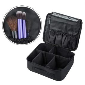 img 2 attached to Professional Cosmetic Organizer by Travel SourceTon