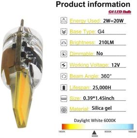 img 1 attached to 💡 High-quality Equivalent Halogen Light Daylight Bi Pin - Illuminate Your Space Efficiently