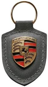 img 1 attached to 🔑 Стильное кольцо для ключей с эмблемой Porsche серого цвета: сочетание роскоши и функциональности