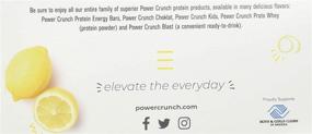img 1 attached to Bionutritional Research Group Power Crunch Protein Energy Bar - Lemon Meringue Flavor - 12 Count (16.8oz) (480G)