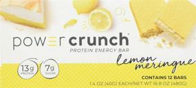 img 2 attached to Bionutritional Research Group Power Crunch Protein Energy Bar - Lemon Meringue Flavor - 12 Count (16.8oz) (480G)
