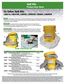 img 3 attached to Oil Dri L90894 Gallon Hazardous Material