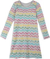 mightly kids turquoise long sleeve girls' clothing and dresses: stylish and versatile picks for fashionable young girls logo