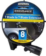 🚚 endurance hopkins 20049 7-to-7 blade 8' molded cable 5th wheel extension: enhance towing range with reliable durability logo