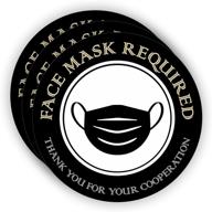 traders face mask required sign logo
