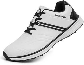 img 2 attached to Waterproof Professional Footwears WhiteBlack Numeric_13 Men's Shoes in Athletic