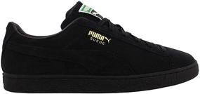 img 4 attached to 👟 PUMA Suede Classic Men's Shoes - Black and White Fashion Sneakers