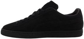 img 3 attached to 👟 PUMA Suede Classic Men's Shoes - Black and White Fashion Sneakers