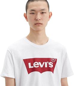 img 1 attached to Levi's Heather Large Batwing 👕 Men's T-Shirt - Clothing for Improved SEO