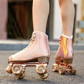 img 2 attached to GOUPSKY Womens Roller Skating Outdoor