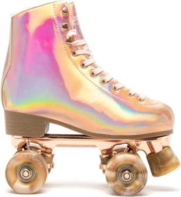 img 4 attached to GOUPSKY Womens Roller Skating Outdoor