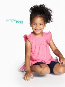 img 2 attached to 👧 Adorable Carter's Toddler Girls' Clothing - Simple Joys 3 Pack