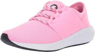 cherry blossom girls' athletic shoes by new balance for running logo