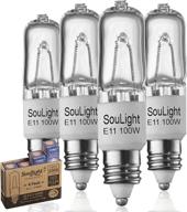 💡 halogen jde11 120v 100w mini candelabra bulb логотип