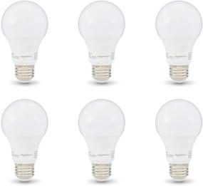 img 4 attached to 6 пакетов 🔆 недиммируемых аналогов с бесконечным сроком службы AmazonBasics