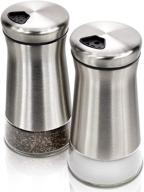 optimal salt and pepper shakers set featuring customizable pour holes - premium dispensers for enhanced salt usage experience logo