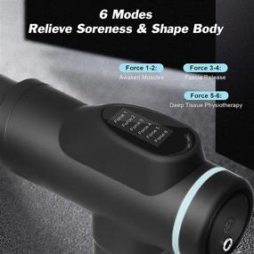 img 3 attached to 💪 WORKDUDE Massage Gun: 6 Adjustable Modes & 7 Replaceable Attachments for Athletes, Boxers, and Fitness Enthusiasts