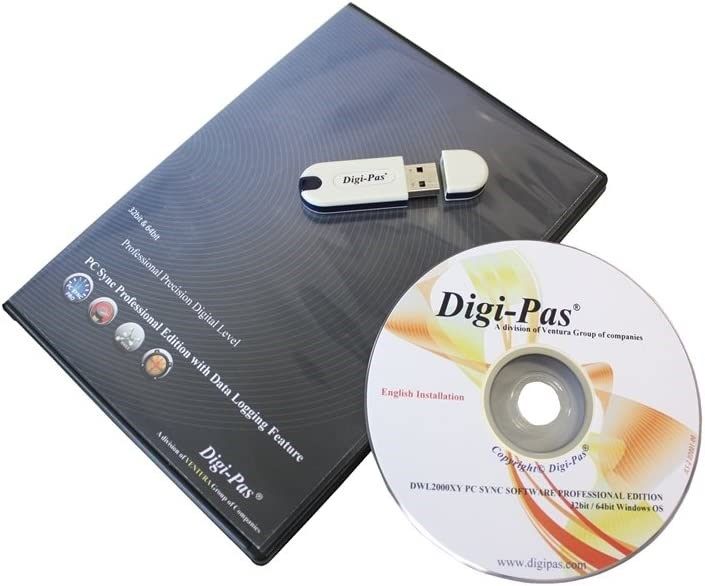 Digi-Pas プロフェッショナル PC Sync ソフトウェア DWL3500XY 計測