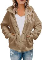 merokeety women's winter sleeve pockets coat, jackets & vests for women logo