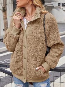 img 3 attached to MEROKEETY Women's Winter Sleeve Pockets Coat, Jackets & Vests for Women